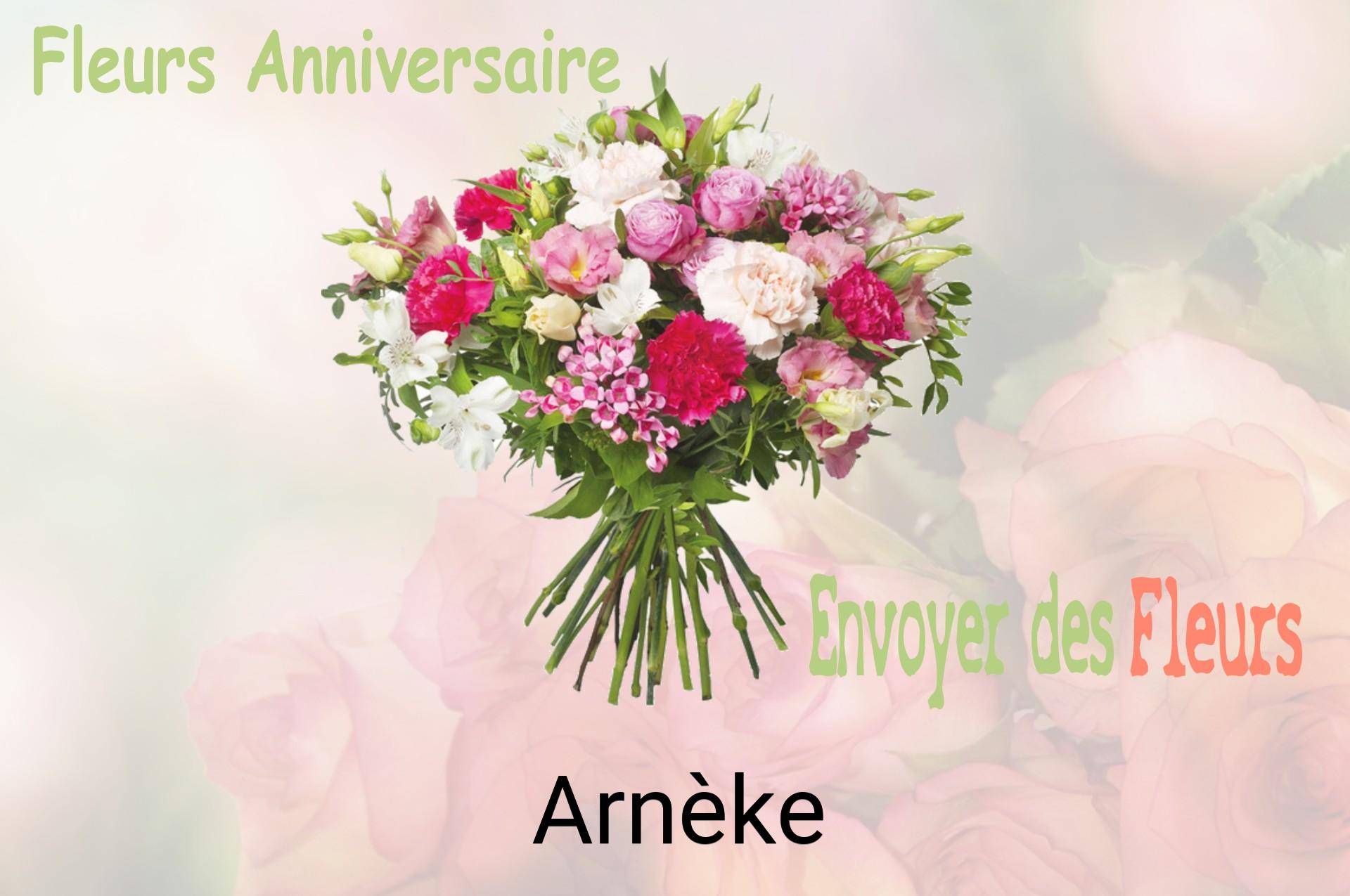 Bouquet de fleurs d’anniversaire livré à Arnèke