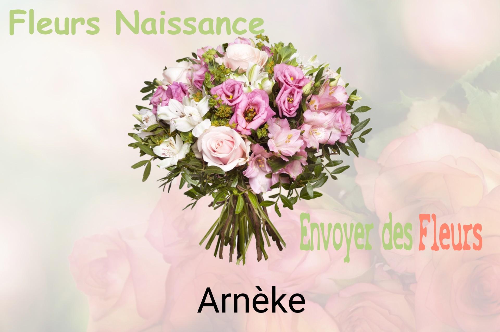 Bouquet de fleurs de naissance livré à Arnèke